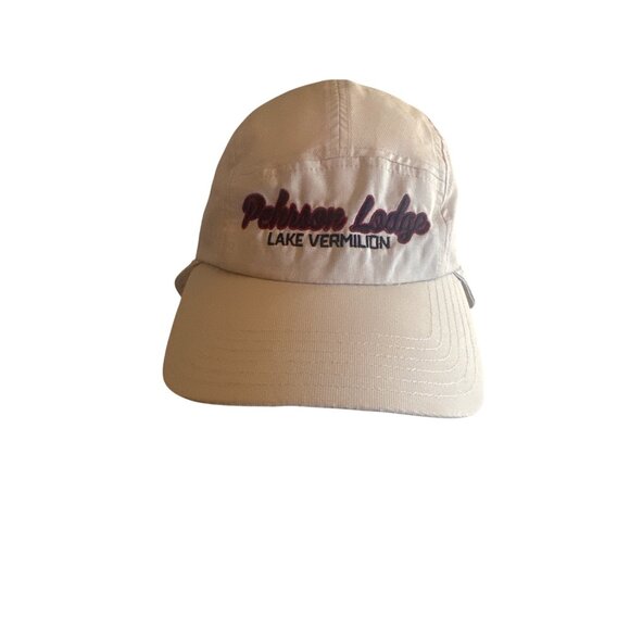 Richardson Pehrson Lodge Lake Vermilion Hat OSFM Beige Neck Shade - Picture 1 of 7